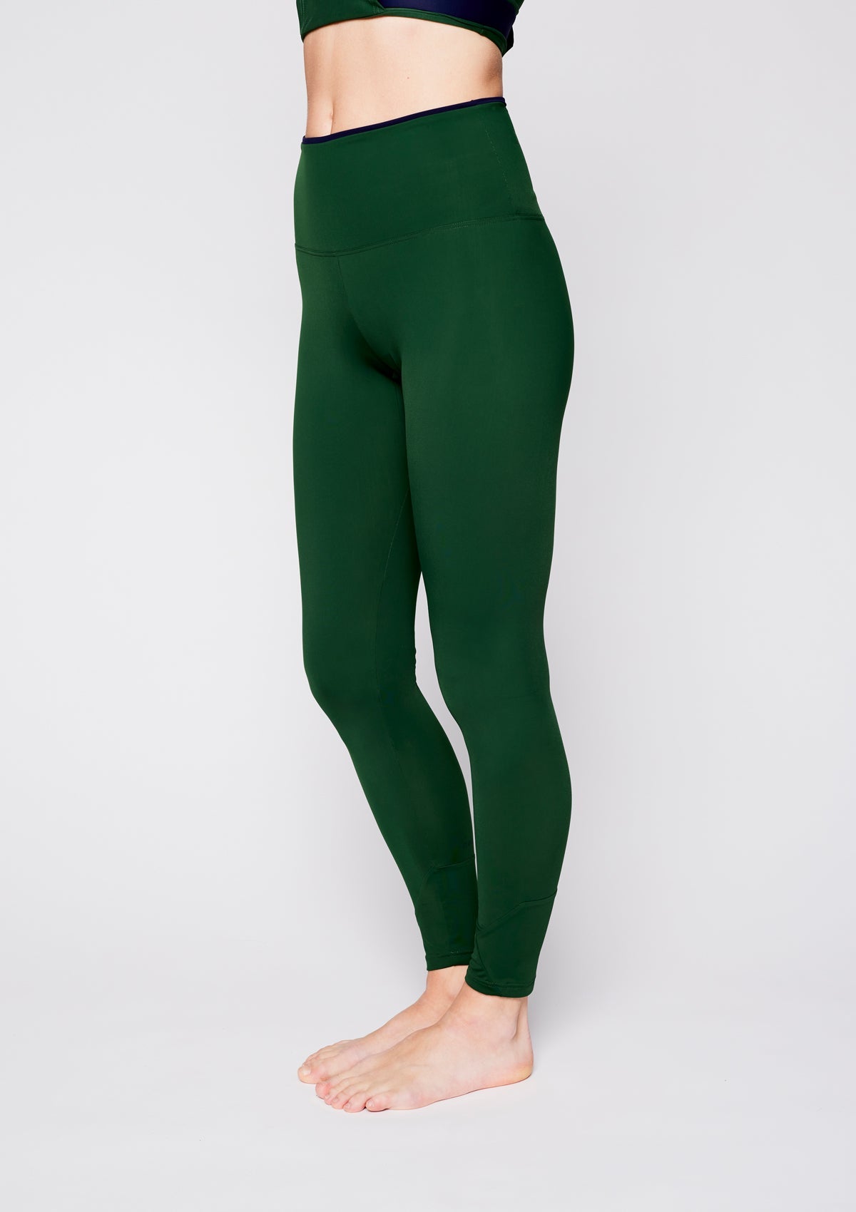Die High Waist Pilates Legging – Nappa Green