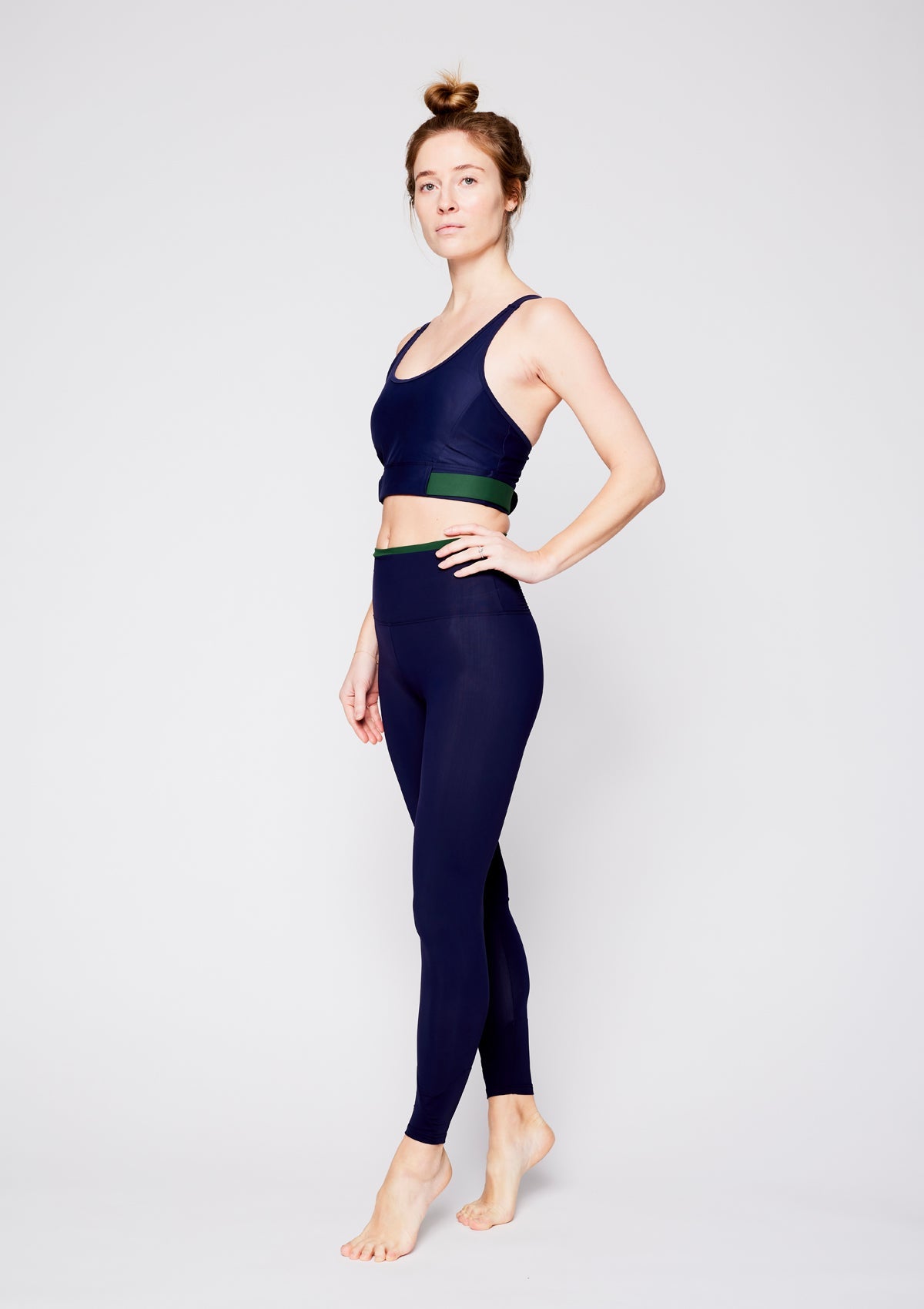 Die High Waist Pilates Legging – Admiral Blue