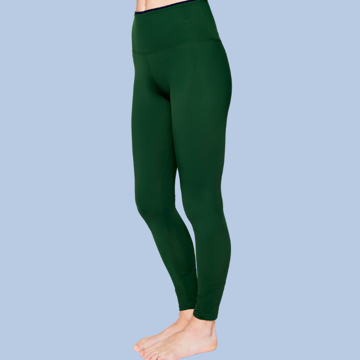 Die High Waist Pilates Legging – Nappa Green