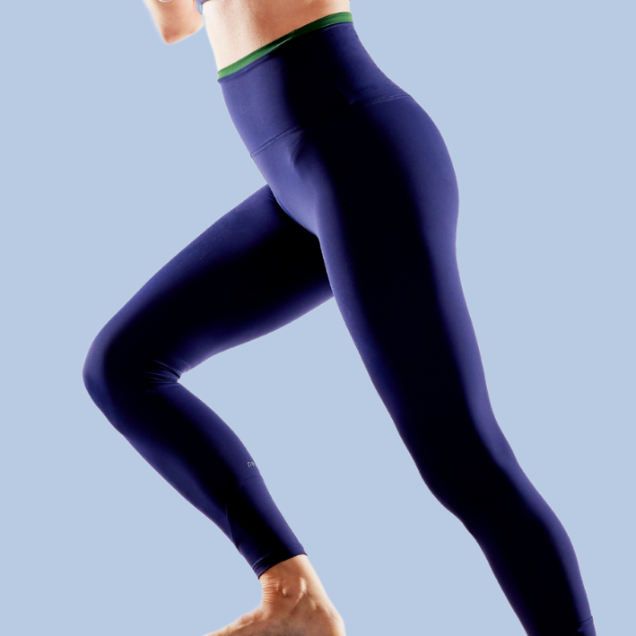 Die High Waist Pilates Legging – Admiral Blue