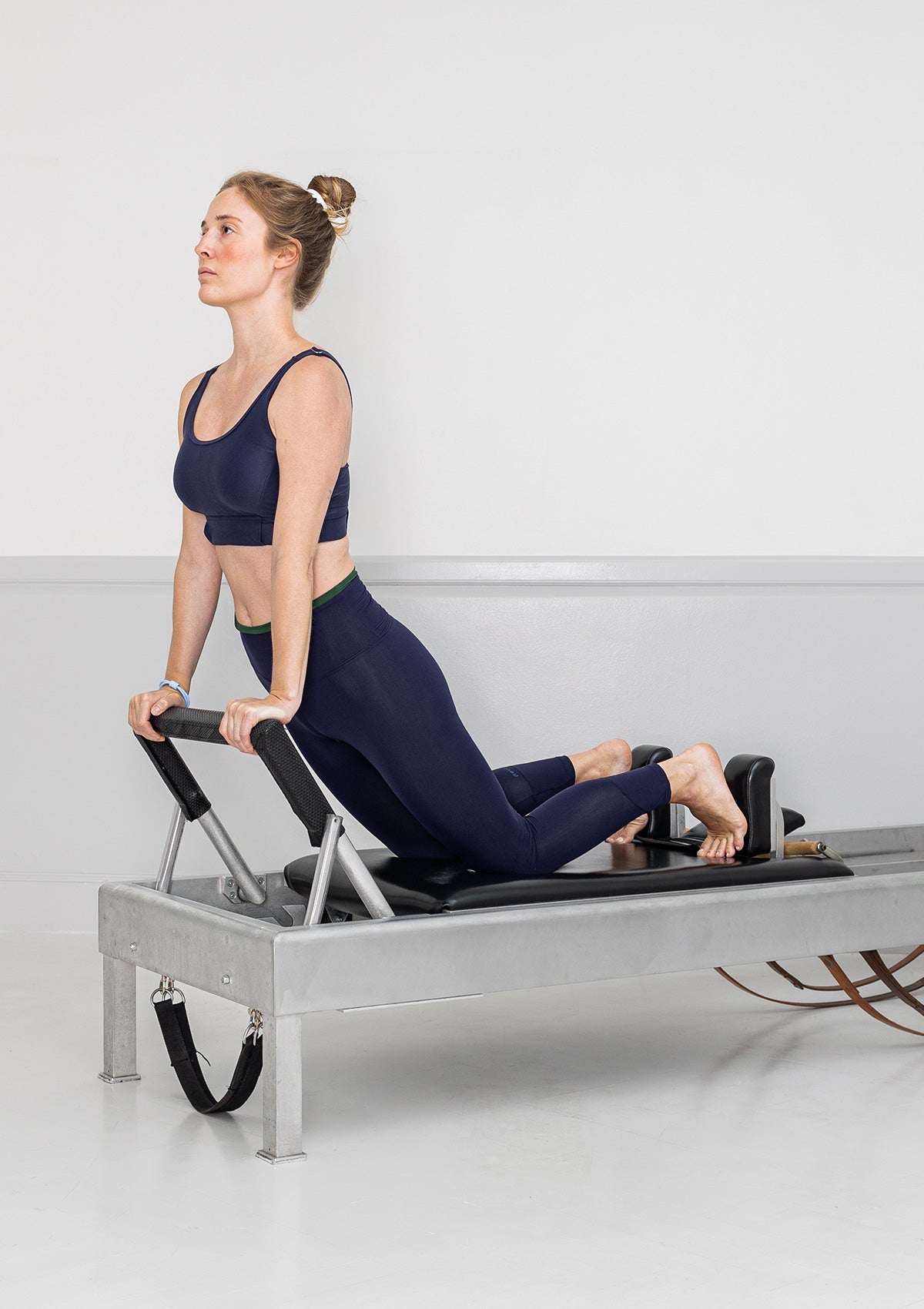 Das Adjustable Pilates Sport Top – Admiralblau